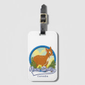 Nova Scotia Canada reizen logo Bagagelabel (Voorkant (verticaal))