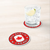 Nova Scotia Canada Ronde Kartonnen Onderzetter (Insitu)