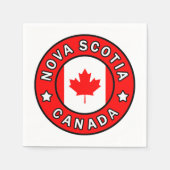 Nova Scotia Canada Servetten (Voorkant)