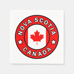 Nova Scotia Canada Servetten