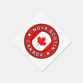 Nova Scotia Canada Servetten (Hoek)