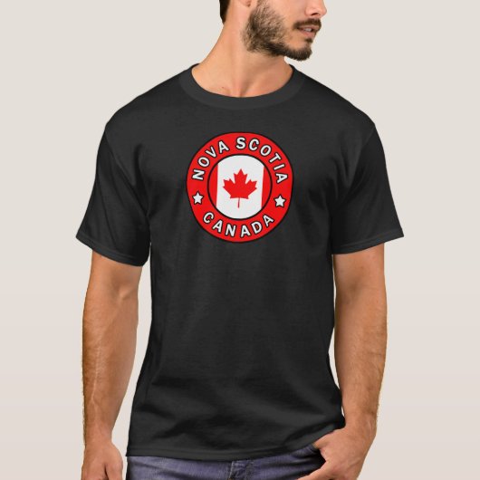 Nova Scotia Canada T-shirt (Voorkant)