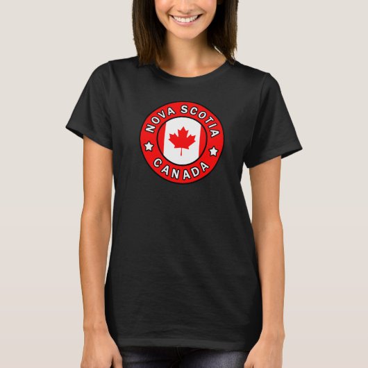 Nova Scotia Canada T-shirt (Voorkant)