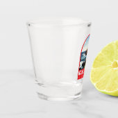 Nova Scotia Canada Travel Art Vintage Shot Glas (Links)