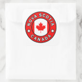 Nova Scotia Canada Vierkante Sticker (Tas)