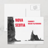 Nova Scotia Canada's Ocean Playground  Post Briefkaart (Voorkant / Achterkant)