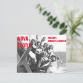 Nova Scotia Canada's Ocean Playground Post Briefkaart (Staand voorkant)