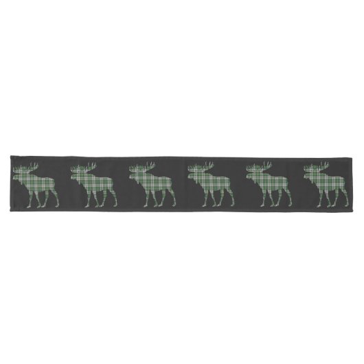 Nova Scotia Cape Breton tartan mose table runner Lange Tafelloper (Horizontaal)