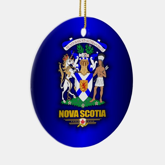 Nova Scotia COA Keramisch Ornament (Rechts)