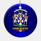 Nova Scotia COA Keramisch Ornament (Achterkant)