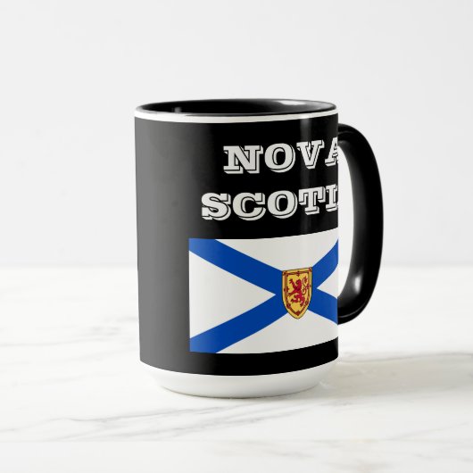 Nova Scotia * Coffee Mok (Voorkant rechts)