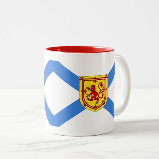 Nova Scotia Coffee tea cup mok (Voorkant rechts)