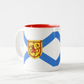 Nova Scotia Coffee tea cup mok (Voorkant links)