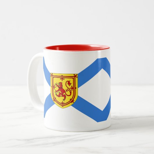 Nova Scotia Coffee tea cup mok (Voorkant links)