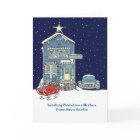 Nova Scotia die de Wensen van Kerstmis verzenden