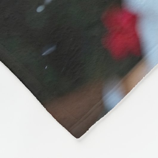 Nova Scotia Duck Toller Christmas Snow Holiday Fleece Deken (Hoek)