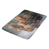 Nova Scotia Duck Toller Retriever Sneeuwslee Badmat (Gekanteld)