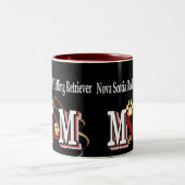 Nova Scotia Duck Tolling MOM-cadeaus Tweekleurige Koffiemok (Center)