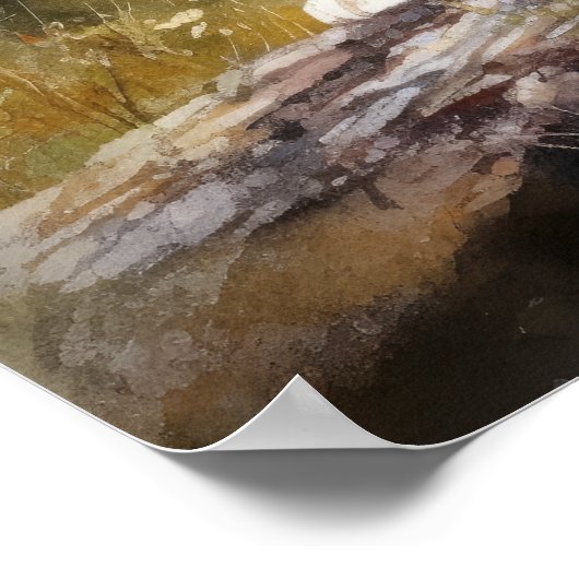 Nova Scotia Duck Tolling Retrieve Dog Art Poster (Hoek)