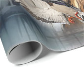 Nova Scotia Duck Tolling Retriever, Art Cadeaupapier (Rol Hoek)