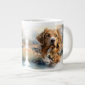Nova Scotia Duck Tolling Retriever, Art Grote Koffiekop (Voorkant rechts)