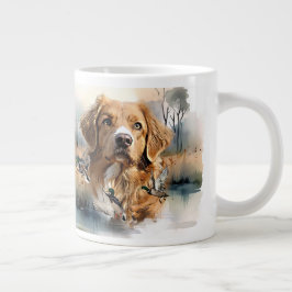Nova Scotia Duck Tolling Retriever, Art Grote Koffiekop