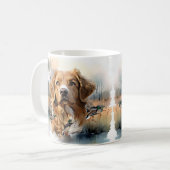 Nova Scotia Duck Tolling Retriever, Art Koffiemok (Voorkant links)