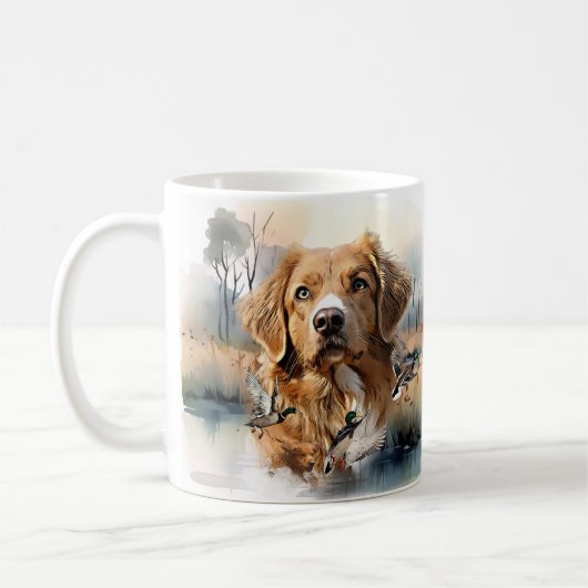 Nova Scotia Duck Tolling Retriever, Art Koffiemok (Links)