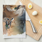 Nova Scotia Duck Tolling Retriever, Art Theedoek (Quarter Fold)