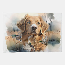 Nova Scotia Duck Tolling Retriever, Art Theedoek