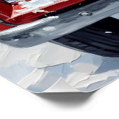 Nova Scotia Duck Tolling Retriever Christmas Red Perfect Poster (Hoek)