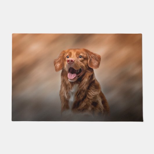 Nova Scotia Duck Tolling Retriever Deurmat (Voorkant)