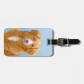 Nova Scotia Duck Tolling Retriever Dog Painting Bagagelabel (Voorkant horizontaal)