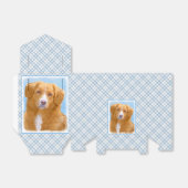 Nova Scotia Duck Tolling Retriever Dog Painting Bedankdoosjes (Uitgevouwen)