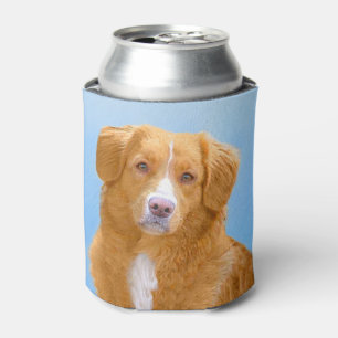 Nova Scotia Duck Tolling Retriever Dog Painting Blikjeskoeler