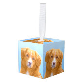 Nova Scotia Duck Tolling Retriever Dog Painting Decoratie (Voorkant hoekig)