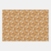 Nova Scotia Duck Tolling Retriever Dog Painting Inpakpapier Vel (Voorkant 3)