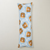 Nova Scotia Duck Tolling Retriever Dog Painting Lichaamskussen (Achterkant (Verticaal))