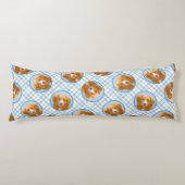 Nova Scotia Duck Tolling Retriever Dog Painting Lichaamskussen (Voorkant)