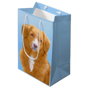 Nova Scotia Duck Tolling Retriever Dog Painting Medium Cadeauzakje