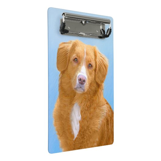Nova Scotia Duck Tolling Retriever Dog Painting Mini Klembord (Schuin)