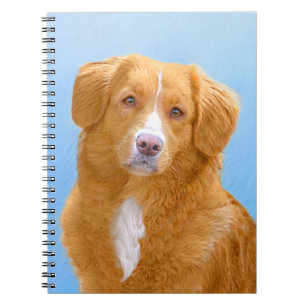 Nova Scotia Duck Tolling Retriever Dog Painting Notitieboek