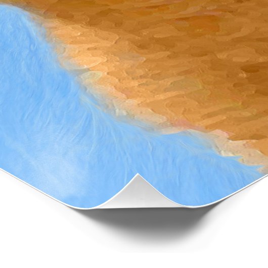 Nova Scotia Duck Tolling Retriever Dog Painting Perfect Poster (Hoek)