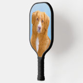 Nova Scotia Duck Tolling Retriever Dog Painting Pickleball Paddle (Links)
