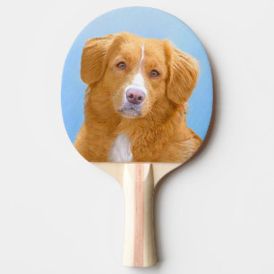 Nova Scotia Duck Tolling Retriever Dog Painting Tafeltennisbatje
