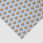 Nova Scotia Duck Tolling Retriever Dog Painting Tissuepapier (Detail)