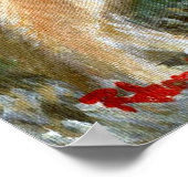 Nova Scotia Duck Tolling Retriever Dog Portret Poster (Hoek)