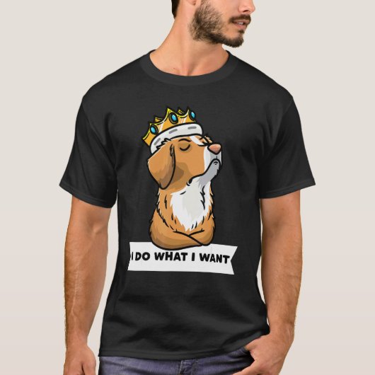Nova Scotia Duck Tolling Retriever Dog T-shirt (Voorkant)