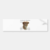 Nova Scotia Duck Tolling Retriever Geschiedenis On Bumpersticker (Voorkant)