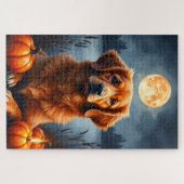 Nova Scotia Duck Tolling Retriever Halloween Legpuzzel (Horizontaal)